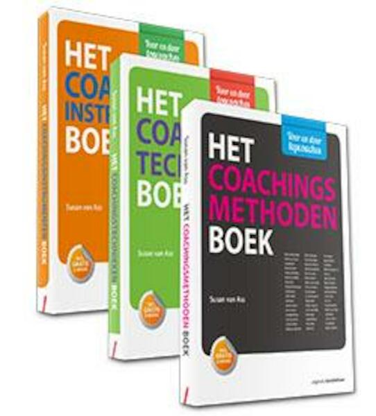 Basisboeken voor de coach, set 3 delen bevat: Het Coachingsmethoden Boek, Het Coachingstechnieken Boek, Het Coachingsinstrumenten Boek - Susan van Ass (ISBN 9789024403240)