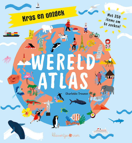 Kras en leer: Wereldatlas - (ISBN 9789403208794)