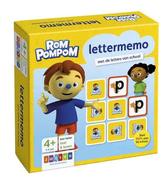 Rompompom lettermemo - (ISBN 9789048735914)