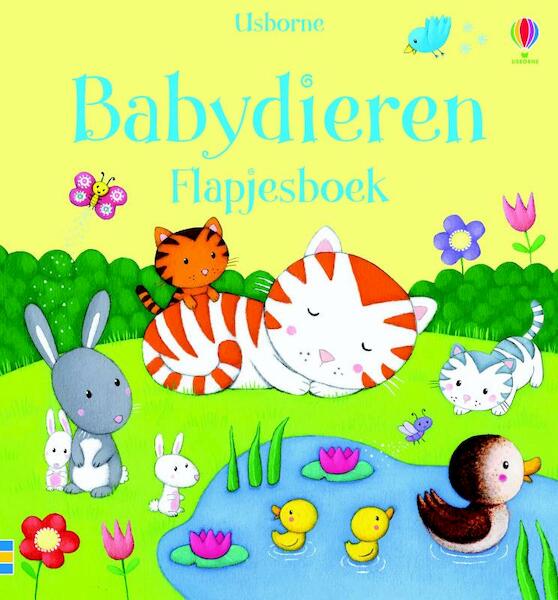 Babydieren flapjesboek - (ISBN 9781409572817)