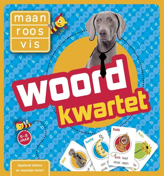 Maan roos vis woordkwartet - (ISBN 9789048711253)
