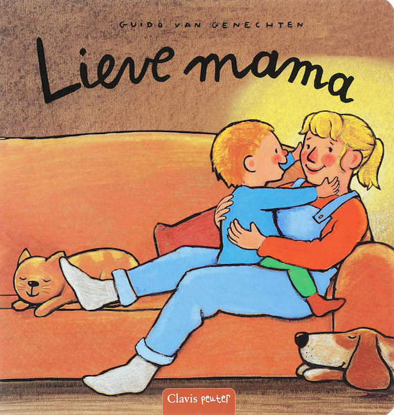 Lieve mama kartonboekje - Guido Van Genechten (ISBN 9789044807370)