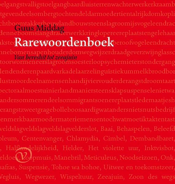 Rarewoordenboek - Guus Middag (ISBN 9789028241817)