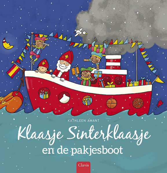 Klaasje Sinterklaasje en de pakjesboot - Kathleen Amant (ISBN 9789044834437)