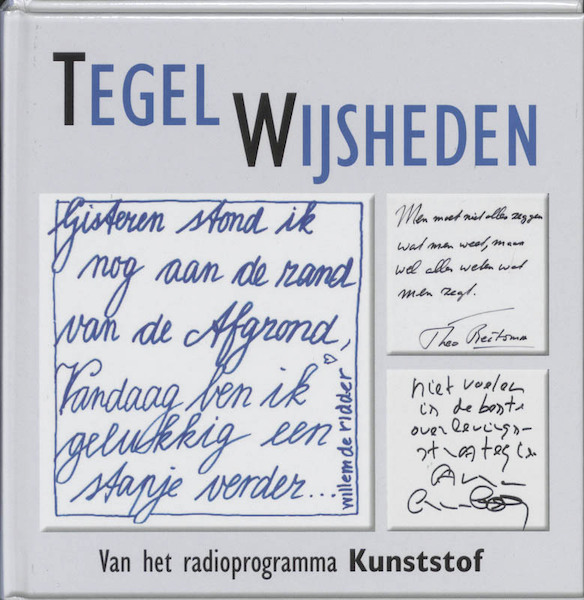 Tegelwijsheden - (ISBN 9789055136650)