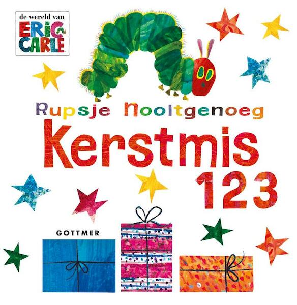 Rupsje Nooitgenoeg Display 6 x 123 Kertsmis - Eric Carle (ISBN 9789025759254)