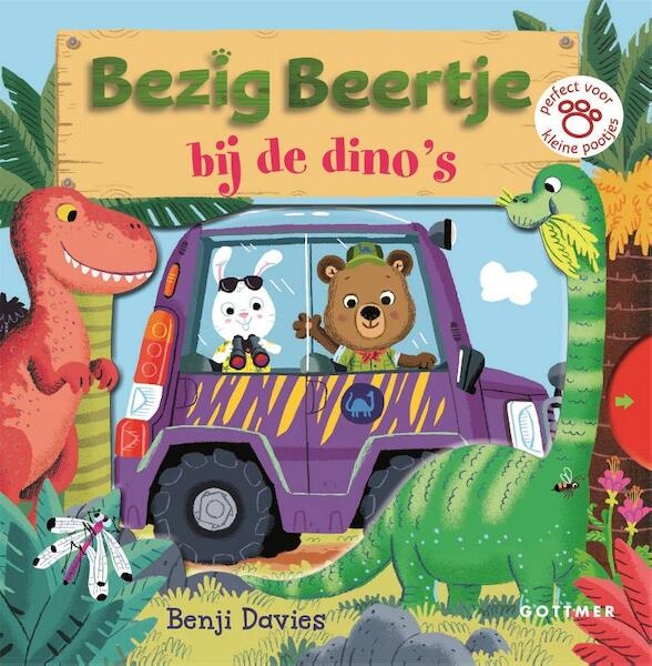 Bezig Beertje bij de dino's - Benji Davies (ISBN 9789025762117)