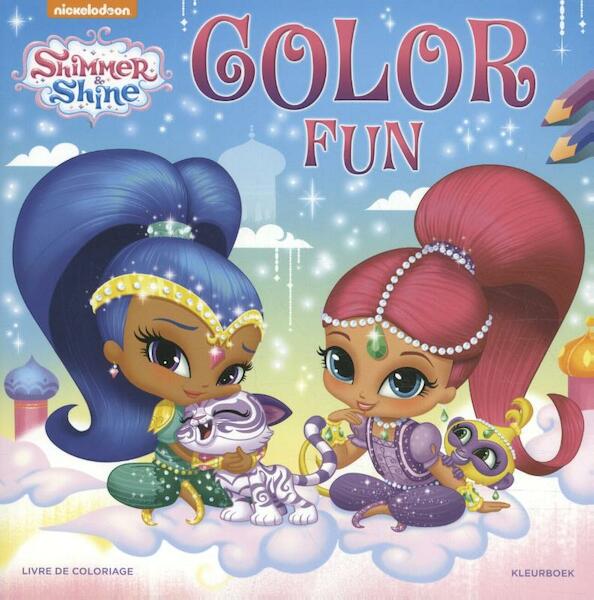 Shimmer and Shine Color Fun - (ISBN 9789044749496)