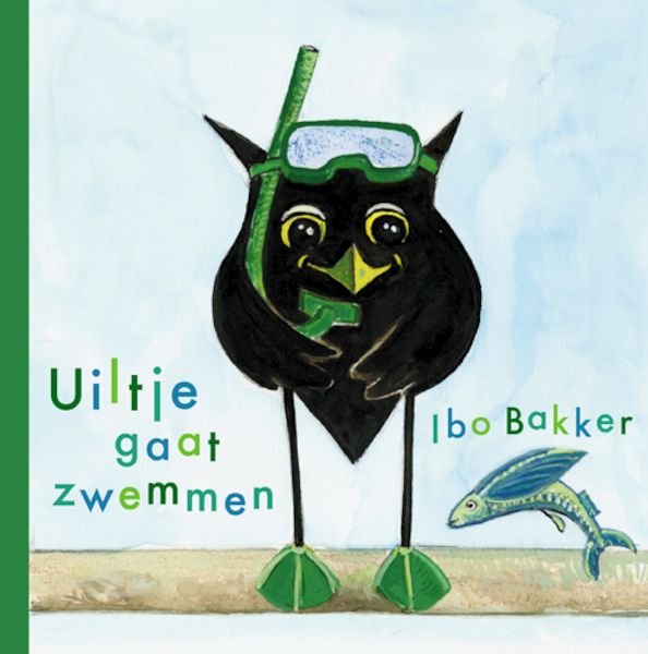 Uiltje gaat zwemmen - Ibo Bakker (ISBN 9789086050222)