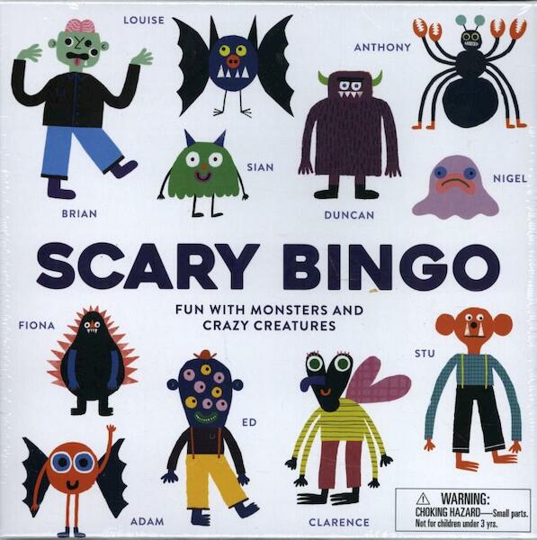 Scary Bingo - Rob Hodgson (Illustrations) (ISBN 9781786270085)