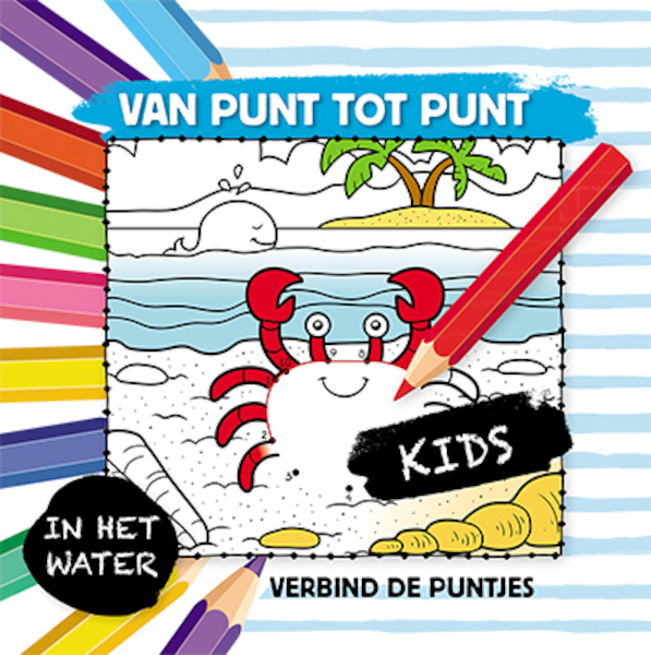 Van punt tot punt kids - In het water - (ISBN 9789463546089)