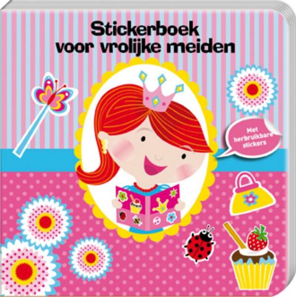 Stickerboek voor vrolijke meiden - Annelien Wehrmeijer (ISBN 9789461441690)
