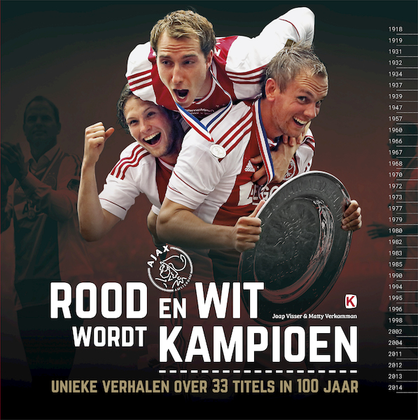 Rood en Wit wordt Kampioen - Jaap Visser, Matty Verkamman (ISBN 9789491555329)