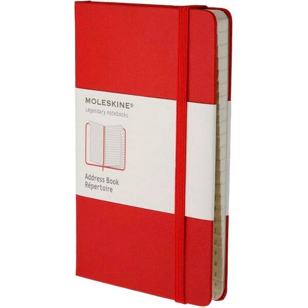 Moleskine Large Address Book - (ISBN 9788862930352)