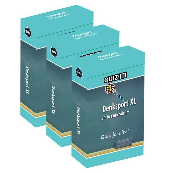 QUIZ IT - Denksport XL, 3ex. - QT323 - (ISBN 9789086643899)