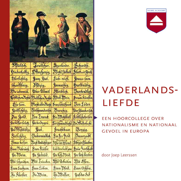 Vaderlandsliefde - Joep Leerssen (ISBN 9789085309505)