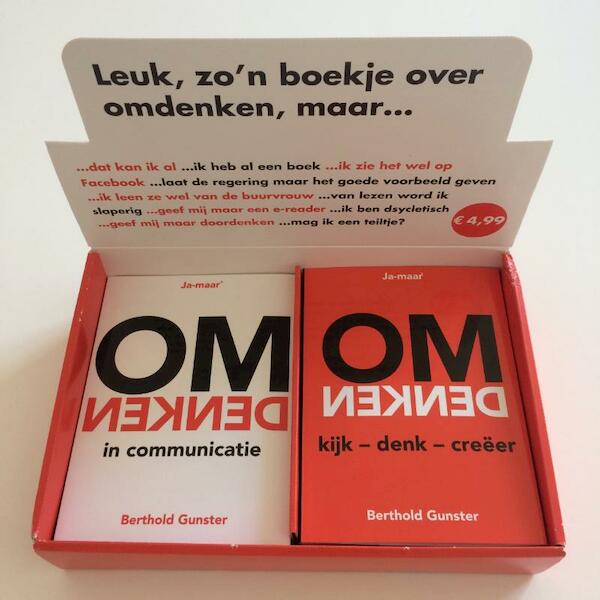 Display Omdenken (2 x 10 exemplaren) - Berthold Gunster (ISBN 9789400507807)