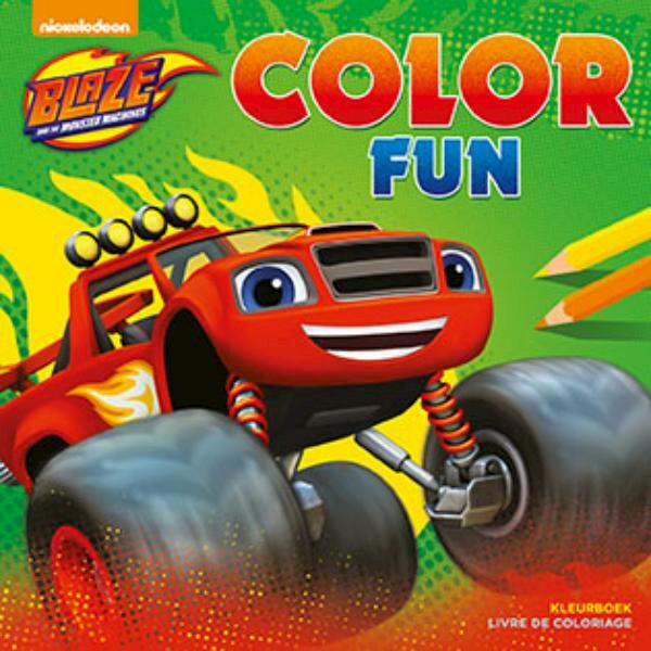 Blaze and the monster machines Color Fun - (ISBN 9789044747928)