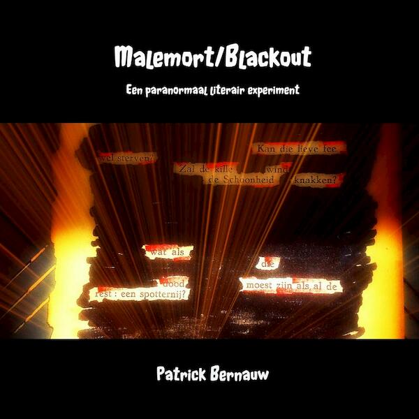 Malemort/Blackout - Patrick Bernauw (ISBN 9789463425940)