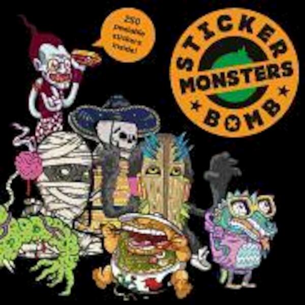 Stickerbomb Monsters - SRK (ISBN 9781856698955)