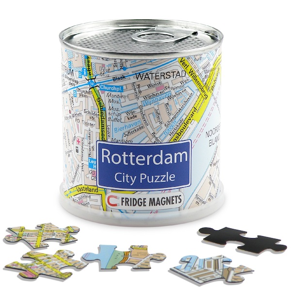 Rotterdam city puzzel magnetisch - (ISBN 4260153726097)