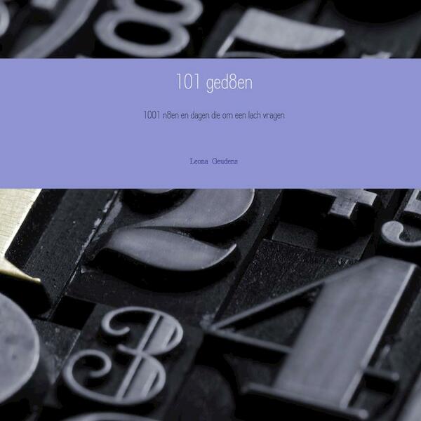 101 ged8en - Leona Geudens (ISBN 9789402174465)