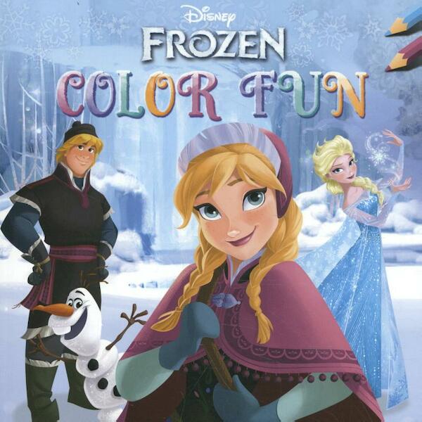 Disney color fun frozen - (ISBN 9789044739022)
