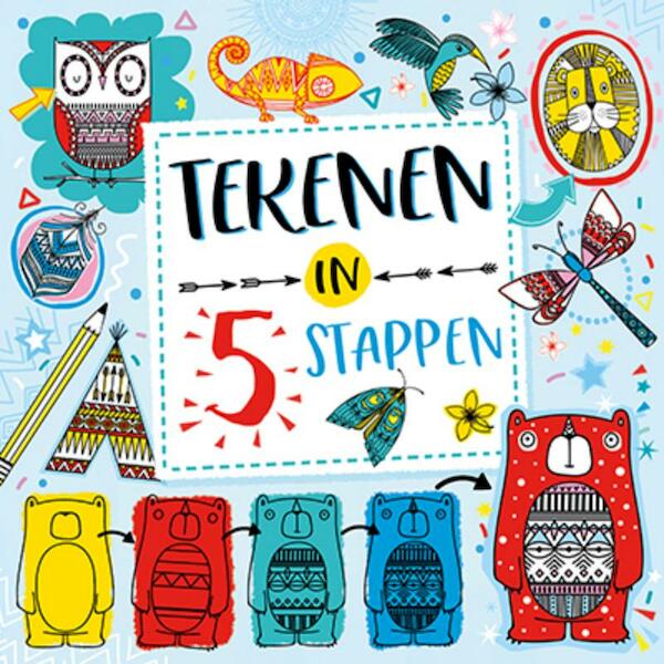 Tekenen in 5 stappen - (ISBN 9789463543354)