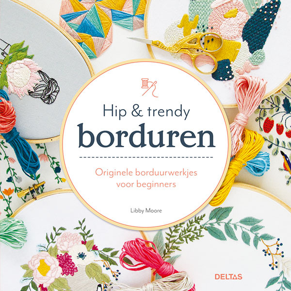 Hip & trendy borduren - Libby Moore (ISBN 9789044754438)