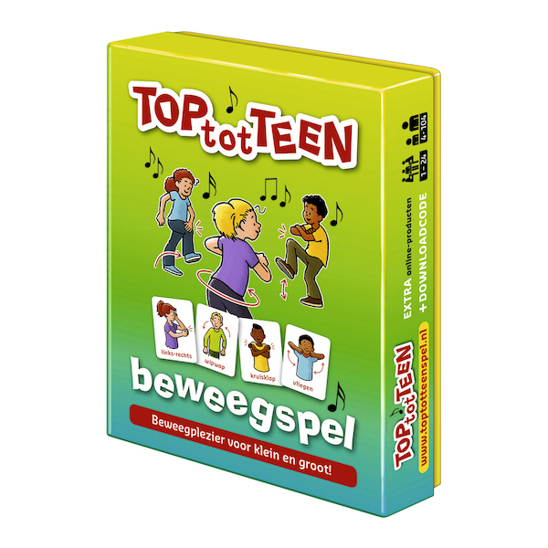 TOP-tot-TEEN beweegspel - Annemarie Muysert-Baars (ISBN 9789081930284)