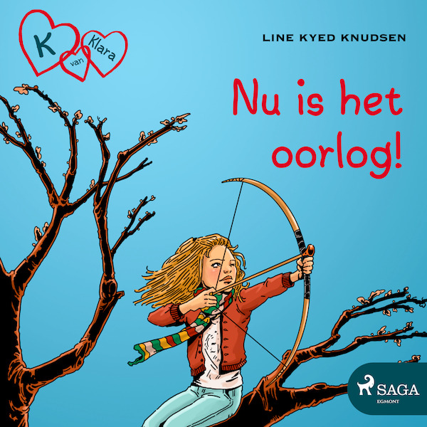 K van Klara 6 - Nu is het oorlog! - Line Kyed Knudsen (ISBN 9788726127041)