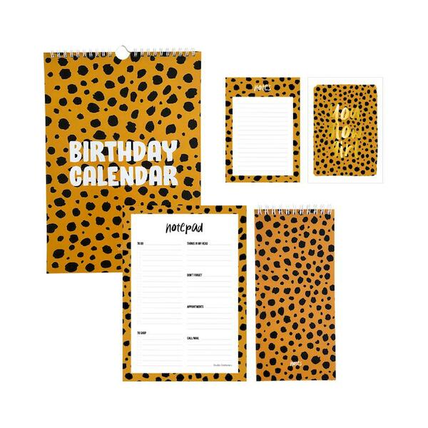 Gift set Cheetah - (ISBN 8719322146328)
