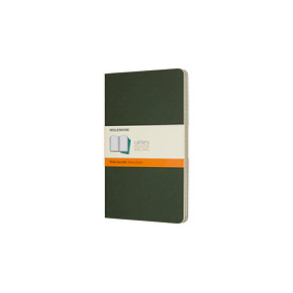 Moleskine Cahier Journals Large Ruled Myrtle Green - (ISBN 8055002855273)