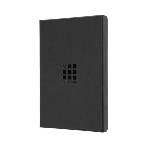 Moleskine Limited Collection Leather Notebook In Box Large Ruled Black - (ISBN 8058647620671)