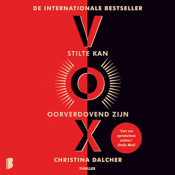 VOX - Christina Dalcher (ISBN 9789052862323)