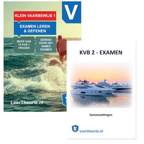 VaarbewijsTheorieboek een KVB 1 samenvatting - KleinVaarbewijs 1 Cursusboek – Pleziervaartexamen 1 - (ISBN 8719274517139)