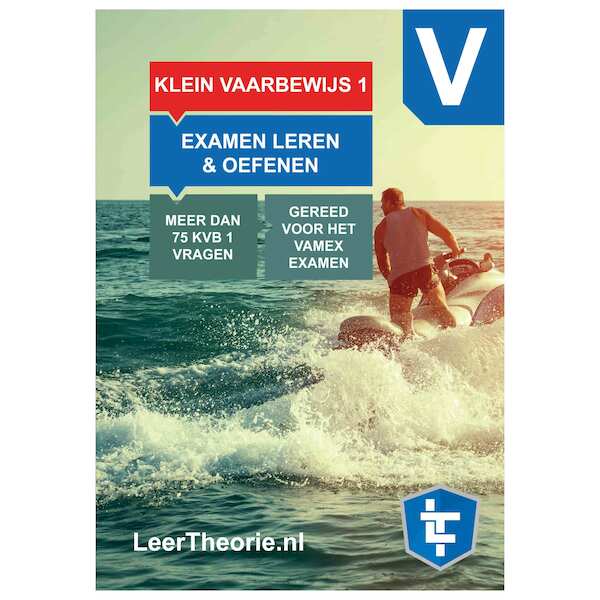 KleinVaarbewijs 1 Cursusboek - Vaarbewijs Theorieboek KVB 1 – Recreatievaartexamen 1 - (ISBN 8719274517108)