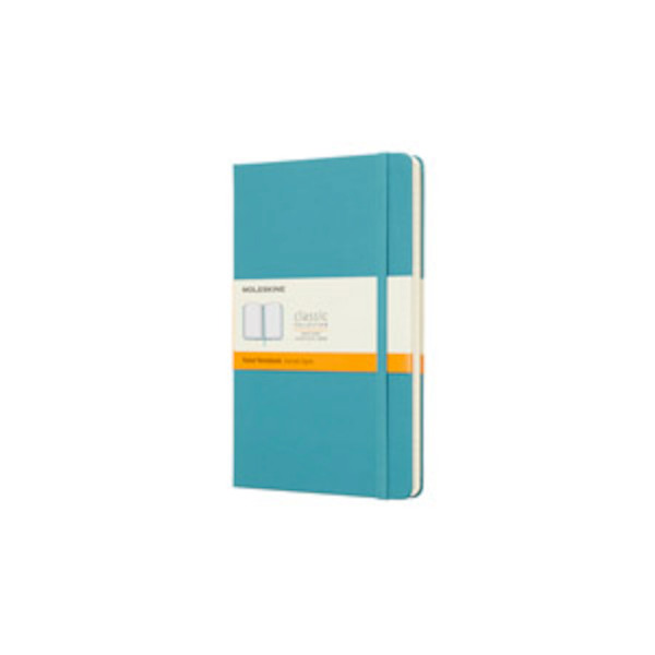 Notebook Large Ruled Hard Cover Reef Blue - (ISBN 8058341715345)