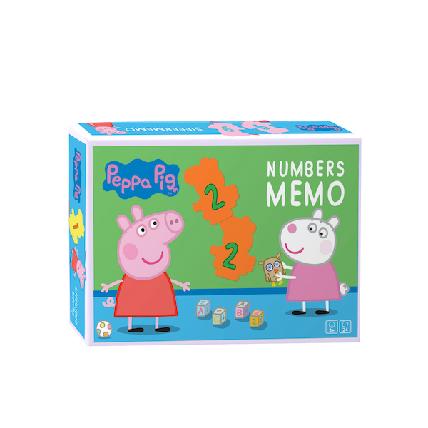 Peppa Pig Memo met nummers - (ISBN 5704976089582)