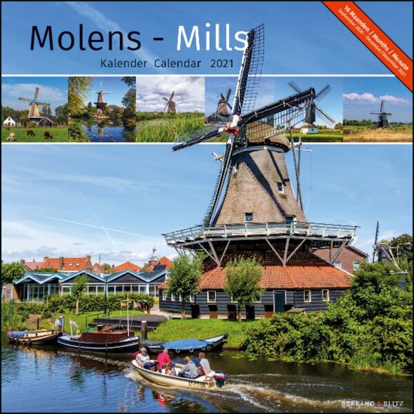 Molens maandkalender 2021 - (ISBN 8716951317990)