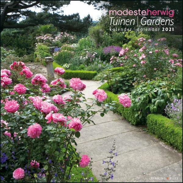 Tuinen - Gardens, Modeste Herwig maandkalender 2021 - (ISBN 8716951317945)