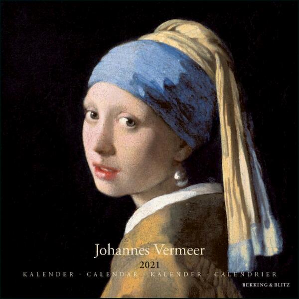 Vermeer maandkalender 2021 - (ISBN 8716951317914)