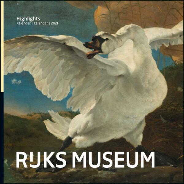Rijksmuseum Highlights maandkalender 2021 - (ISBN 8716951317808)