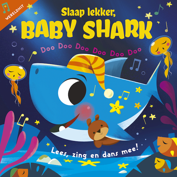 Slaap lekker, Baby Shark - John John Bajet (ISBN 9789492901460)