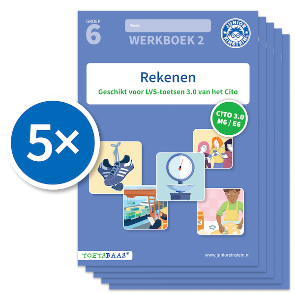 Rekenen werkboek 2 (Set van 5) - (ISBN 9789493128842)