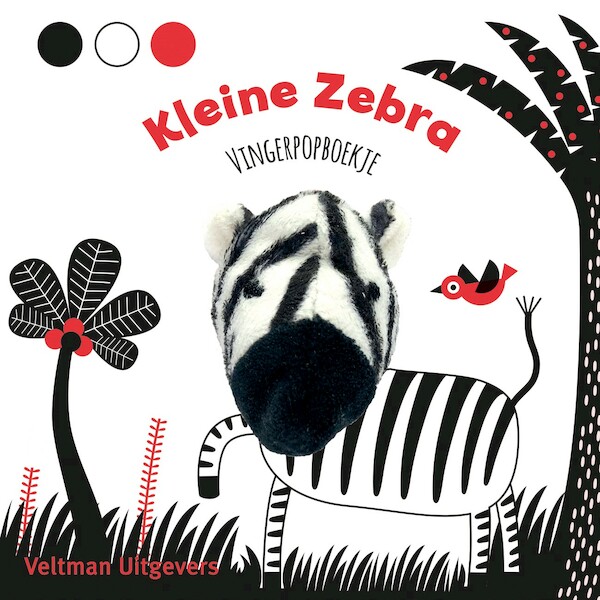 Vingerpopboekje Kleine Zebra - (ISBN 9789048319039)