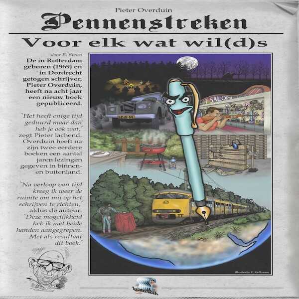 Pennenstreken - Pieter Overduin (ISBN 9789462179288)