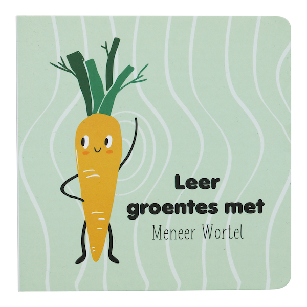 Leer groentes met meneer Wortel - Jacqueline Pieterson (ISBN 9789083067797)