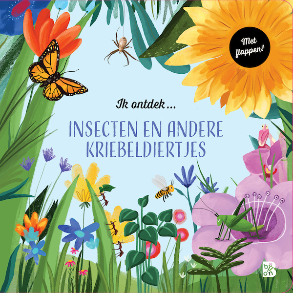 Ik ontdek insecten en andere kriebeldiertjes (flappenboek) - (ISBN 9789403229362)