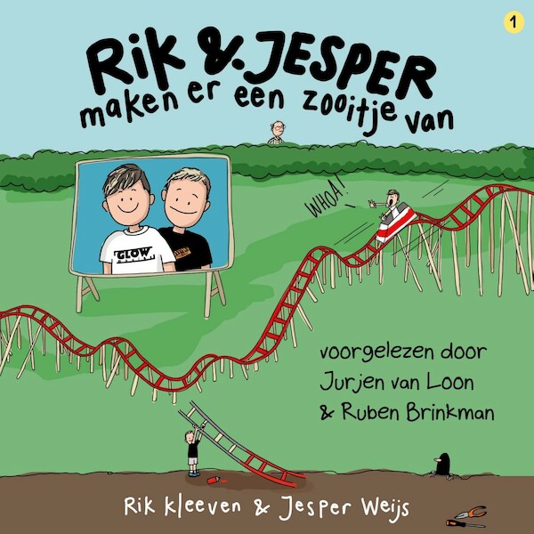 Rik en Jesper maken er een zooitje van - Rik Kleeven, Jesper Weijs (ISBN 9789043927680)